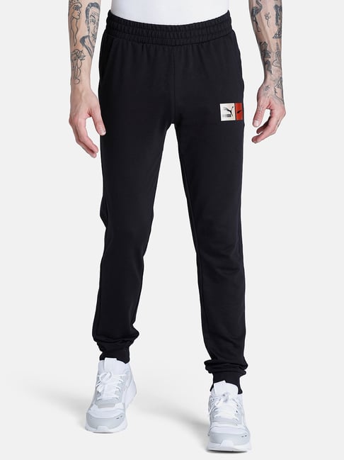 Puma Black Slim Fit Joggers