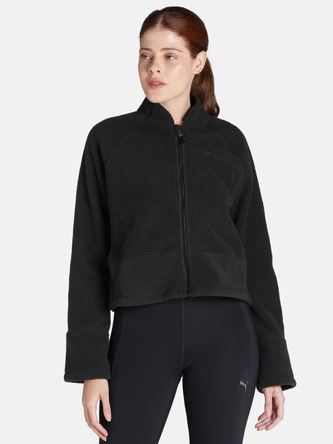 TrainingGirl Women's Sports Jacket Full Zip Workout Running Jacket Slim Fit  Long Sleeve Yoga Track Jacket with Thumb Holes (Black, Small, s) at Amazon  Women's Clothing store