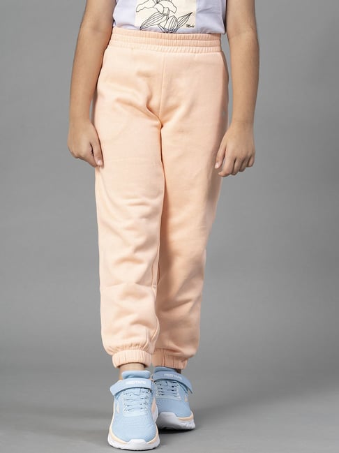 Mode by Red Tape Kids Peach Regular Fit Joggers