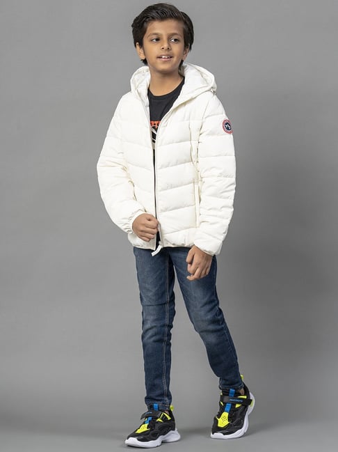 Puffer Jacket For White Jacket Men Redtape Red Tape Kids Off-White