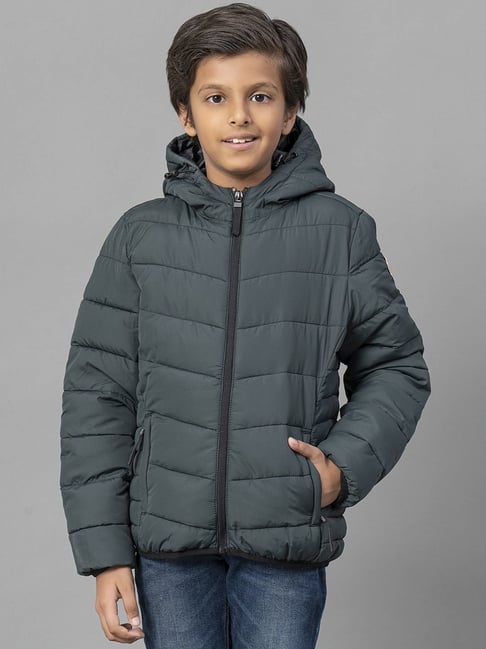 Buy Red Tape Kids Green Quilted Jacket for Boys Clothing Online