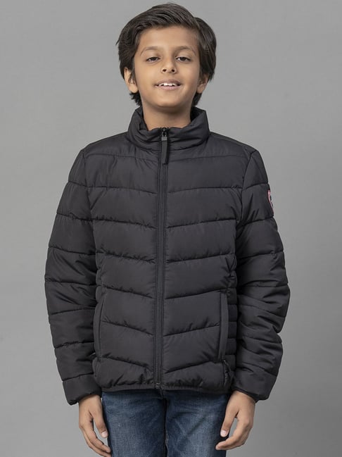 Buy Red Tape Zip-Front Puffer Jacket at Redfynd