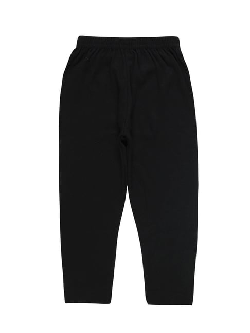 Buy AMNOUR Boys and Girls Black Solid Cotton Track Pants 4 to 5 Years  Online at Best Prices in India - JioMart.