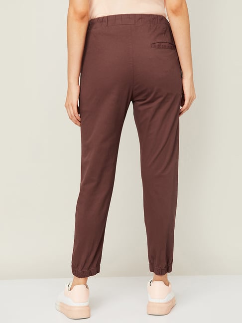 Buy BOSSINI Regular Fit Women Black Trousers Online at Best Prices in India  | Flipkart.com