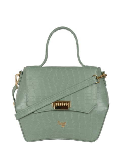 Buy Baggit Women's Satchel Handbag - M2 (Green) Online at Lowest Price Ever  in India | Check Reviews & Ratings - Shop The World