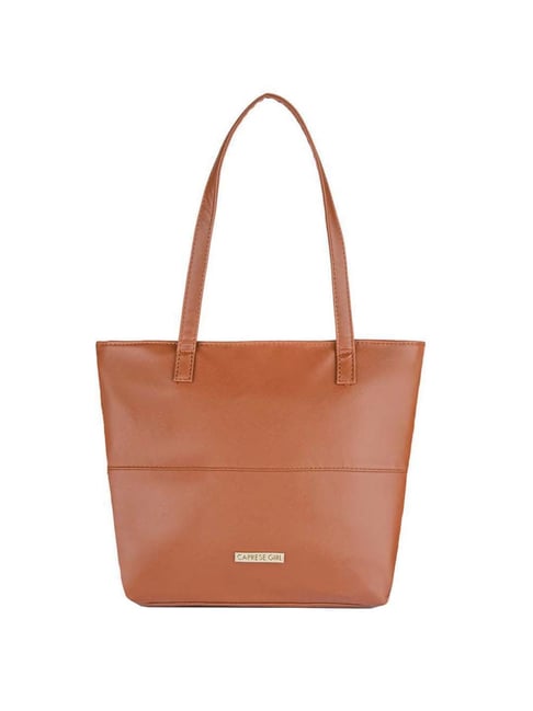 Buy CAPRESE Karina Faux Leather Zipper Closure Women's Casual Hobo Handbag  | Shoppers Stop