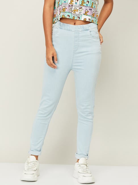 Buy Blue Jeans & Jeggings for Women by Ginger by lifestyle Online