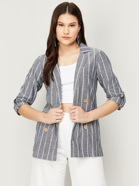 Fashion Women Suit Striped Blazer Jacket Pant Vest Skirt Ladies Business  Clothes | eBay