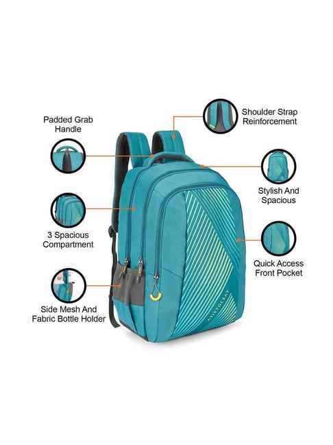 Buy Aristocrat 27 Ltrs Green Medium Backpack Online At Best Price ...