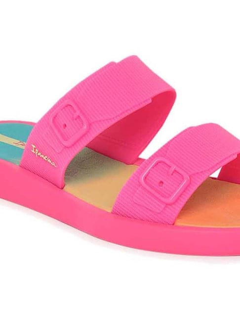 Buy Ipanema Women's Nuvea Pink Casual Sandals for Women at Best