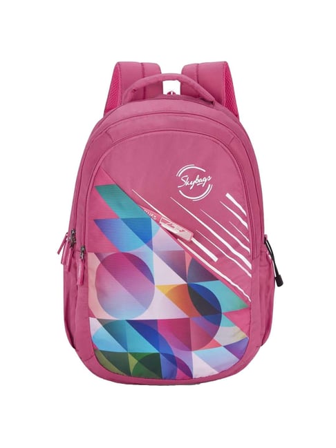 Skybags 2025 pink backpack