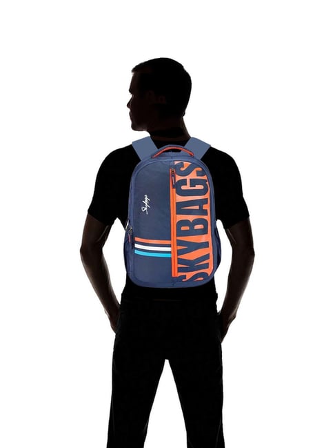 Buy Skybags 27 Ltrs Blue Medium Backpack Online At Best Price Tata CLiQ