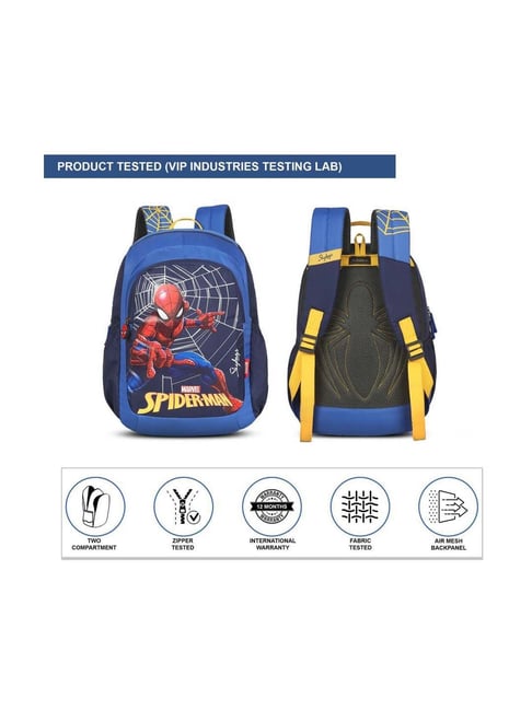 Skybags spiderman backpack deals