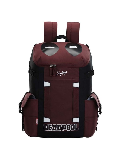 Skybags Marvel 22 Ltrs Maroon Medium Backpack