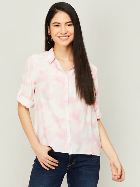 Fame Forever by Lifestyle Pink Regular Fit Shirt Price in India