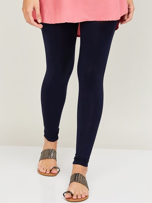 Buy Zelocity High Rise Light Support Leggings - Lapis Blue at Rs.628 online  | Activewear online