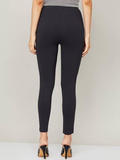 Buy CODE by Lifestyle Grey High Rise Pants for Women Online @ Tata CLiQ