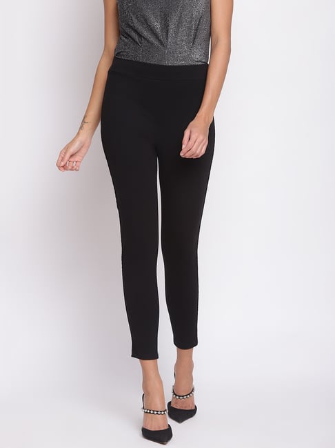 Cotton Rib Leggings - Cotton Ribbed Leggings