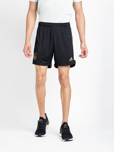 Buy adidas Jet Black Regular Fit DFB H Shorts for Men s Online