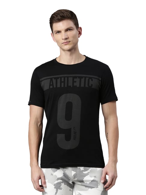 Myntra Proline T Shirts Online India Proline Active Solid Men