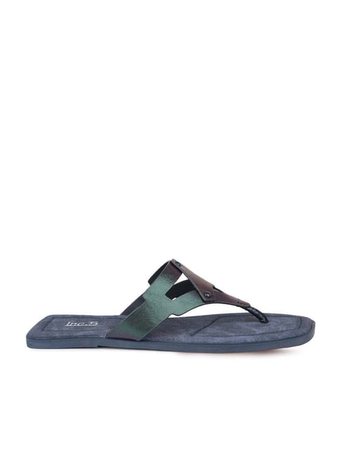 Inc 5 Women's Blue Thong Sandals