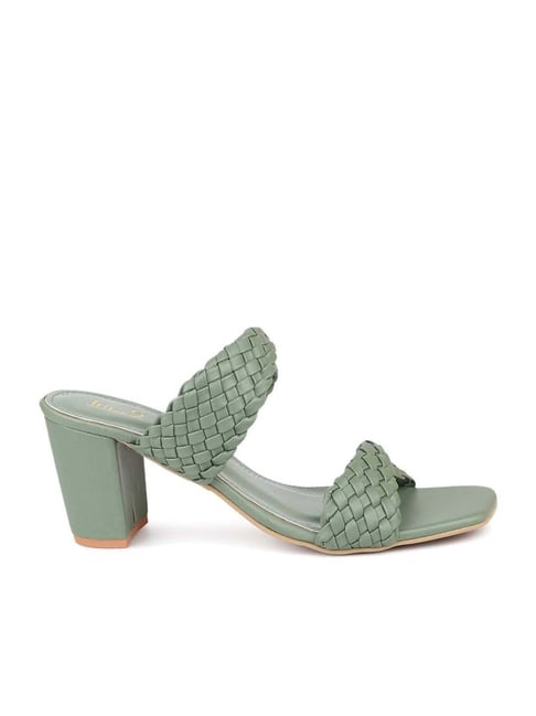 Inc 5 Women's Green Casual Sandals