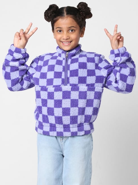 Purple cheap sweatshirt kids