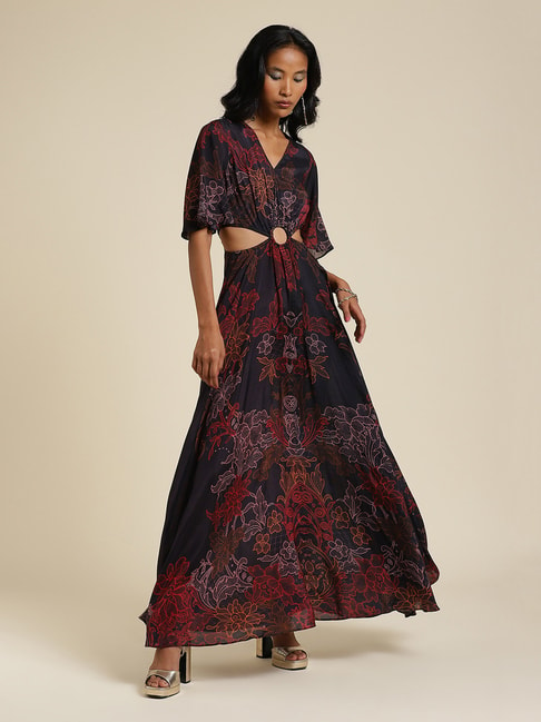 Buy Multicoloured Dresses for Women by LABEL RITU KUMAR Online | Ajio.com