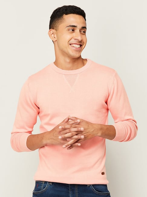 Peach sale sweater mens