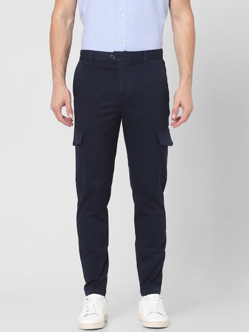 Comfortable And Breathable Slim Fit Cotton Lycra Mens Plain Casual Trousers  at Best Price in Buldhana  Krishna Readymade