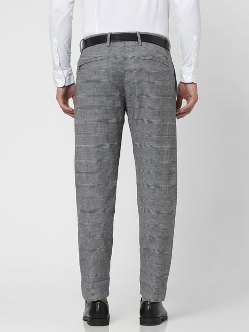 Modern Fit Gray Super 120's Wool Flat Front Dress Pant Made in USA –  Hardwick.com