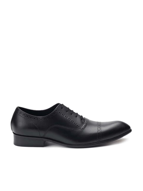 Buy Heel & Buckle London Men Black Solid Leather Monk Shoes - Formal Shoes  for Men 10878260 | Myntra