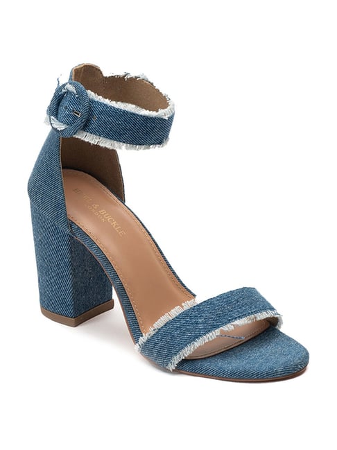 Navy ankle strap discount heels