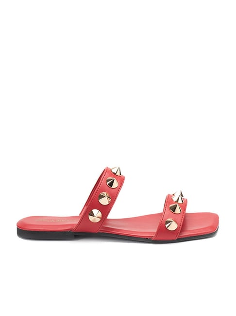 Buy Red Heeled Sandals for Women by LONDON RAG Online | Ajio.com