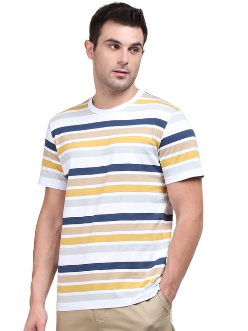 horizontal striped t shirt