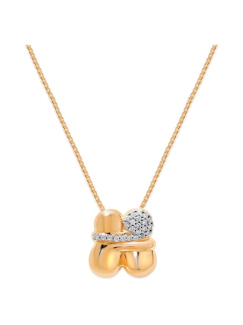 Tanishq gold pendant on sale for baby girl