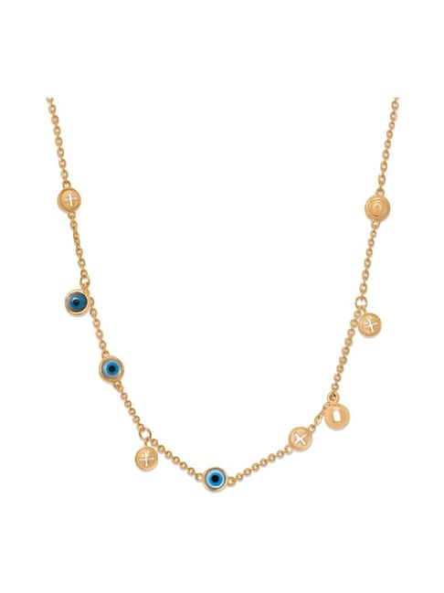 Buy Gold-Toned Necklaces & Pendants for Women by Pinapes Online | Ajio.com