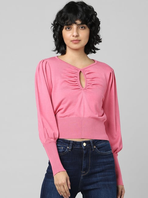 Only Pink Regular Fit Pullover-picture-42