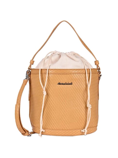 Buy Marina Galanti The Roamer Cuoio Soft One Size Bucket Bag at