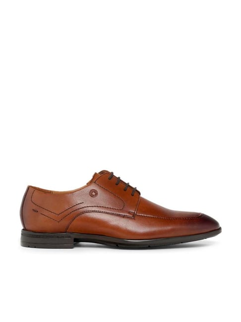 Ruosh Men's MANCHESTER Tan Derby Shoes