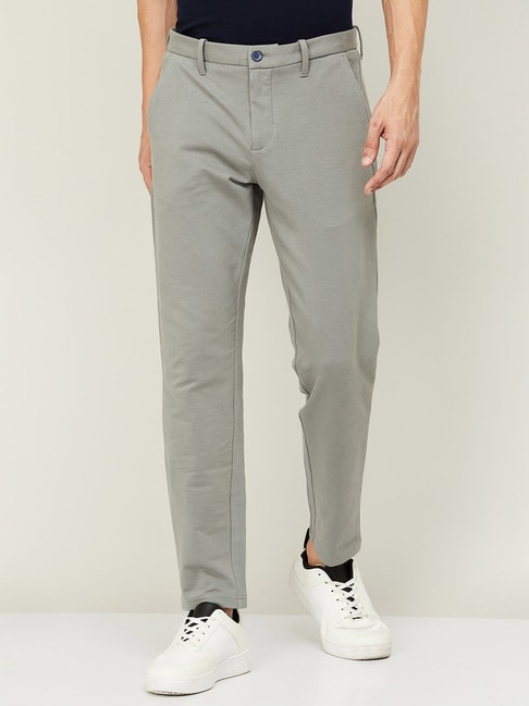 Business Dress Pants Solid Color Temperament Trousers Casual Slim High  Waist - apricot / 29 | Calças de homens, Calças fashion, Fatos de calça