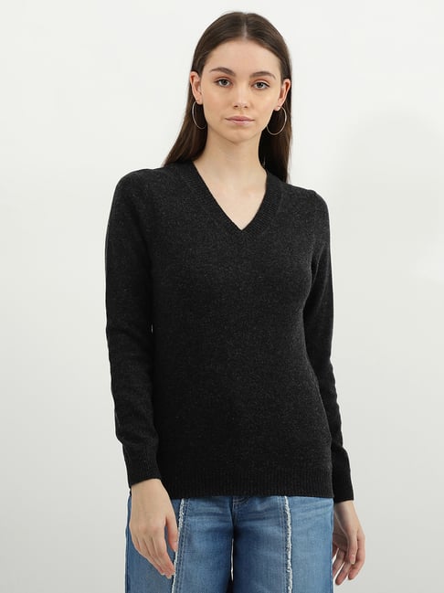 United Colors of Benetton Black Sweater