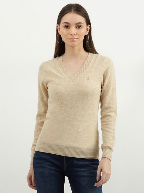 United Colors of Benetton Beige Sweater