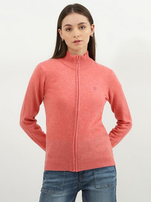 United Colors of Benetton Pink Sweater