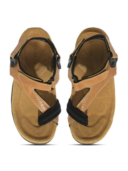 Buy Beige Casual Sandals for Men by WOODLAND Online | Ajio.com