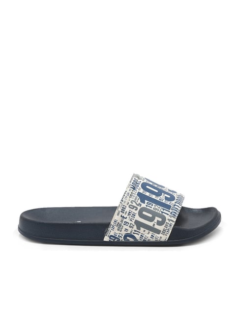 Woodland Men's Navy Slides