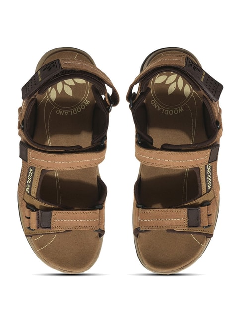 Woodland Men's TOBACCO Leather Sandals and Floaters - 10 UK/India (44 EU) :  Amazon.in: Fashion