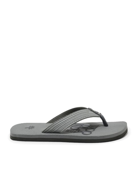 Woodland Men's Grey Flip Flops