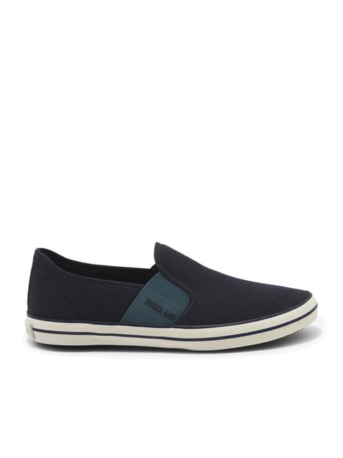 Woodland Men's Navy Plimsolls