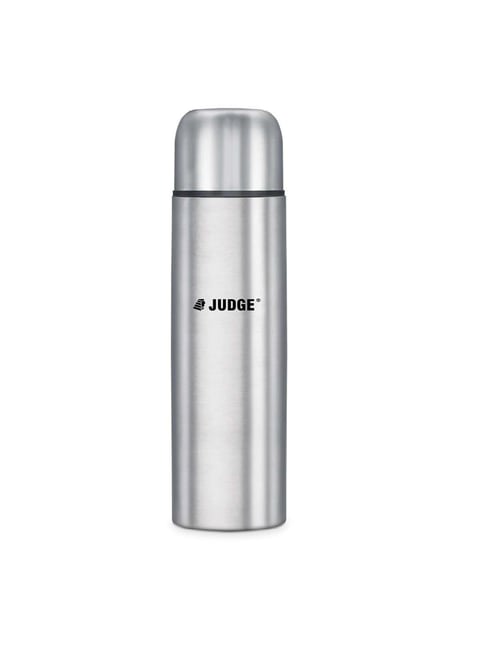 Thermos Silver JUDGE Silver Stainless Steel Vaccum Insulated Flask L)